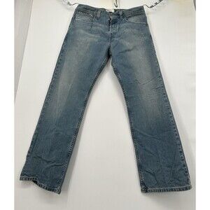 Vintage Levi’s‎ Y2K Silver Tab Jeans Mens 34x32 True Straight Button Fly Faded